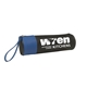 aerial view a blue scholar pencil case w / hand strap, image 1 of 4