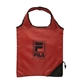 aerial view a red stown go(tm) polyester tote bag, image 1 of 2