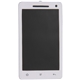 aerial view a white smart phone stress reliever, image 1 of 3