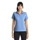 aerial view a light blue nike ladies dri - fit classic polo - colors, image 1 of 6