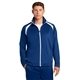 aerial view a true royal/ white sport - tek(r) tricot track jacket - colors, image 1 of 6
