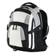 a black/ light grey/ stone port authority(r) urban backpack