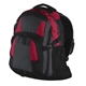 a red/ magnet grey/ black port authority(r) urban backpack