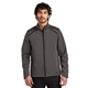 aerial view a tarmac grey ogio (r) exaction soft shell jacket, image 1 of 5