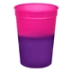 aerial view a pink to purple mood(tm) 12 oz stadium cup, full color digital, image 1 of 2