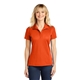 aerial view a deep orange sport - tek(r) womens micropique sport - wick(r) polo - colors, image 1 of 6