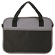 aerial view a black optimum - iv trunk organizer with cooler, image 1 of 7