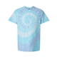 aerial view a wildflower dyenomite - multi - color spiral tie - dyed t - shirt - colors, image 1 of 3