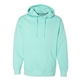 aerial view a mint independent trading co. - unisex midweight hooded sweatshirt, image 1 of 4