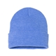 a heather royal sportsman - 12 solid cuffed beanie - colors