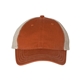 aerial view a texas orange/ khaki richardson trucker snapback cap, image 1 of 3