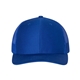 aerial view a royal richardson adjustable six - panel trucker hat, image 1 of 3