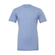 aerial view a heather blue bella + canvas - cvc jersey tee - colors, image 1 of 3