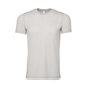 aerial view a heather cement bella + canvas - cvc jersey tee - colors, image 1 of 3