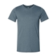 aerial view a heather slate bella + canvas - cvc jersey tee - colors, image 1 of 3