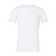 aerial view a solid white blend bella + canvas - cvc jersey tee - colors, image 1 of 3