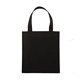a black eco - friendly 80 gsm simple tote