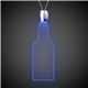 24 LIGHT UP PENDANT NECKLACES - Blue