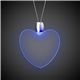 24 LIGHT UP PENDANT NECKLACES - Blue