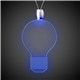 24 LIGHT UP PENDANT NECKLACES - Blue