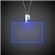 24 LIGHT UP PENDANT NECKLACES - Blue