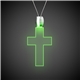 24 LIGHT UP PENDANT NECKLACES - Green