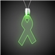 24 LIGHT UP PENDANT NECKLACES - Green