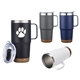 24 oz Double Walled Tumbler with Cork Base
