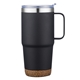24 oz Double Walled Tumbler with Cork Base