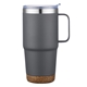 24 oz Double Walled Tumbler with Cork Base