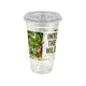 24 oz Full Color Plastic Cup With Sip Top