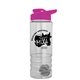 24 oz Salute Shaker Bottle - Drink - Thru Lid - Made with Tritan