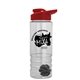 24 oz Salute Shaker Bottle - Drink - Thru Lid - Made with Tritan