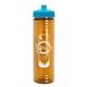 24 oz Slim Fit Water Bottle With Push - Pull Lid