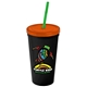 24 oz Stadium Tumbler Cup With Straw And Lid - Digital