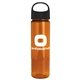 24 oz The Wave Transparent Bottle With Oval Crest Lid - Made with Tritan