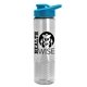 24 oz Wave Bottle - Drink - Thru Lid - Made with Tritan