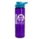 24 oz Wave Bottle - Drink - Thru Lid - Made with Tritan