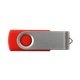 a pms 485c classic colored swing swivel usb flash drives - saver
