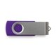 a pms 268c classic colored swing swivel usb flash drives - saver