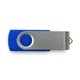 a pms 286c classic colored swing swivel usb flash drives - saver