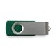 a pms 3435c classic colored swing swivel usb flash drives - saver