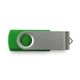 a pms 355c classic colored swing swivel usb flash drives - saver