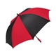 aerial view a black/red shed rain(tm) 58 auto - open golf umbrella, image 1 of 2