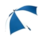 aerial view a royal/white shed rain(tm) 58 auto - open golf umbrella, image 1 of 2
