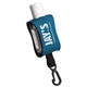 aerial view a teal cozy clip 1/2 oz convenient hand sanitizer with multiple color choices, image 1 of 2