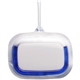 aerial view a blue/fresh rain adscents(tm) long - lasting auto air freshener with string, image 1 of 2