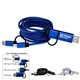 a group of 6 ft long braided charging cable cords