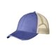 a purple/ tan adams distressed ollie cap - all