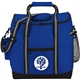 aerial view a royal blue beach side deluxe 36- can event cooler, image 1 of 6